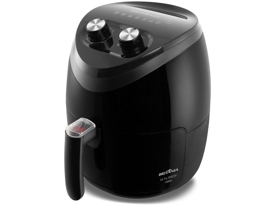 Air Fryer Britânia BFR25P Preto 3,5L com Timer - 2