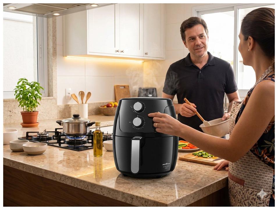 Air Fryer Britânia BFR37 Preto com Timer 4,2L - 1
