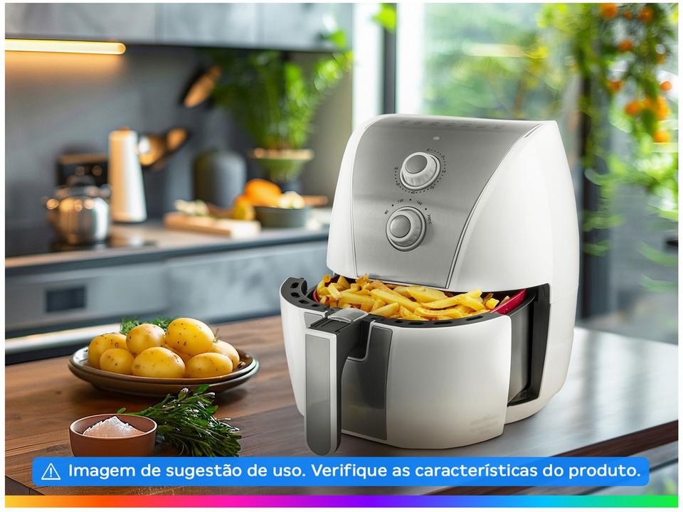 Air Fryer Britânia BFR40BI Branca com Timer 4,35L - 1