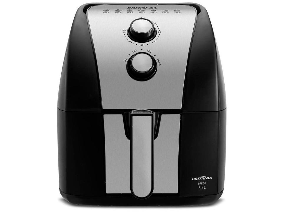 Air Fryer Britânia BFR51 Preto com Timer 5,2L - 4