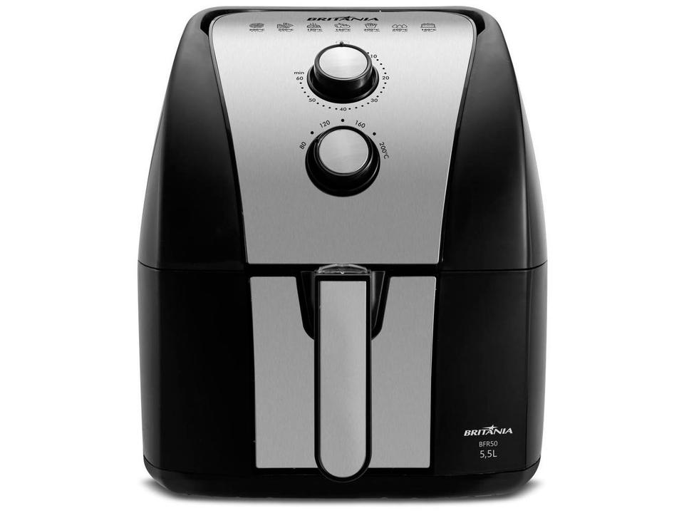 Air Fryer Britânia BFR51 Preto com Timer 5,2L - 4