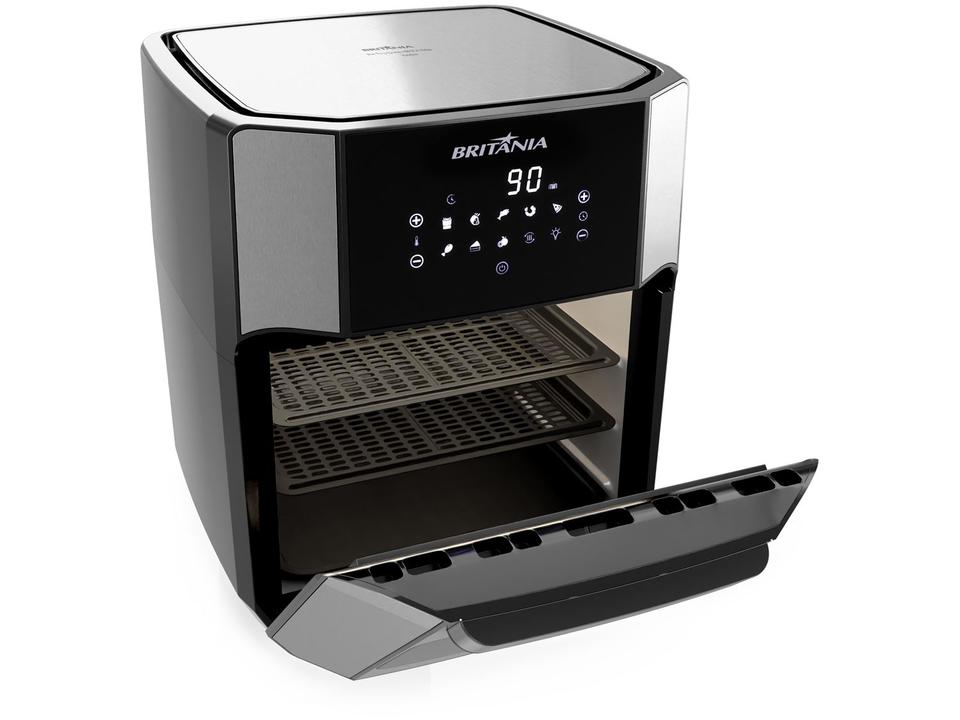 Air Fryer Britânia Oven BFR2100 Preto 12L com Timer - 9