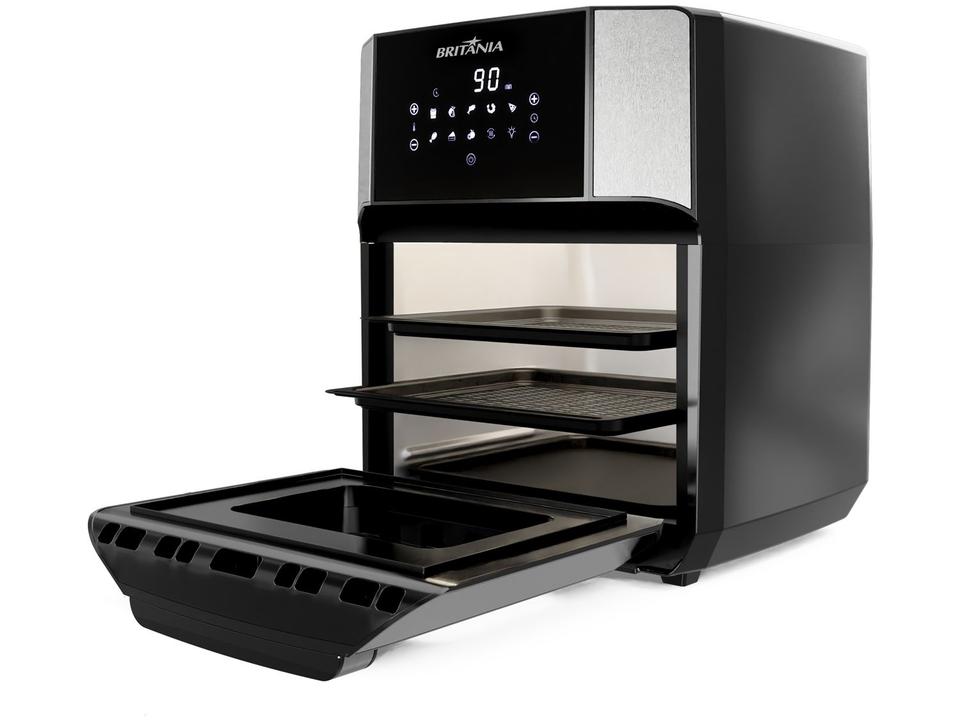 Air Fryer Britânia Oven BFR2100 Preto 12L com Timer - 11