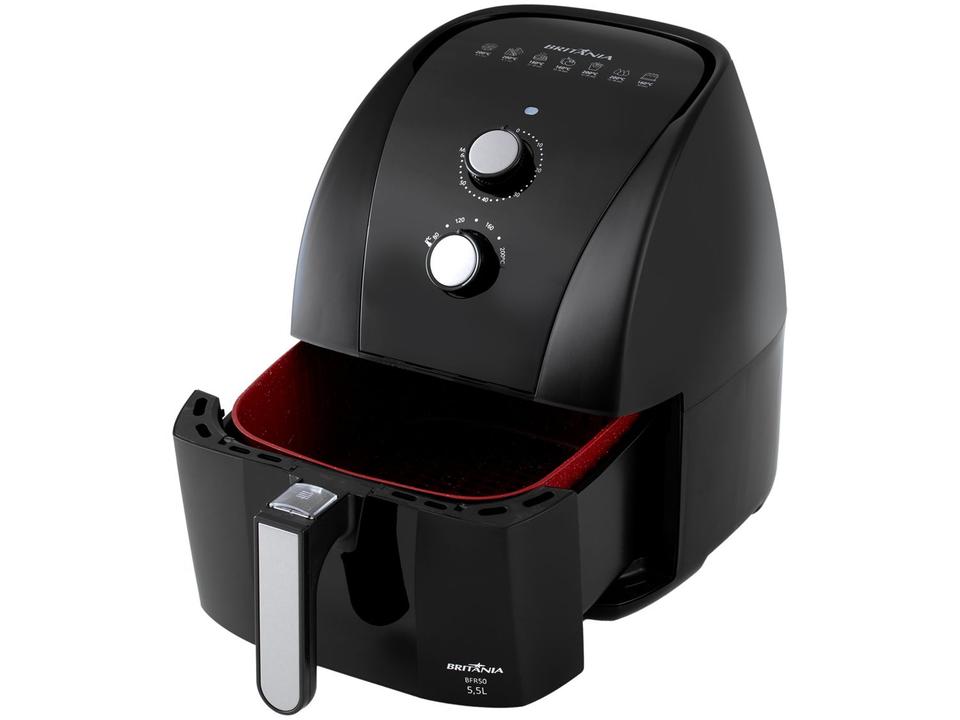 Air Fryer Britânia Redestone BFR50 Preto com Timer 5,2L - 15