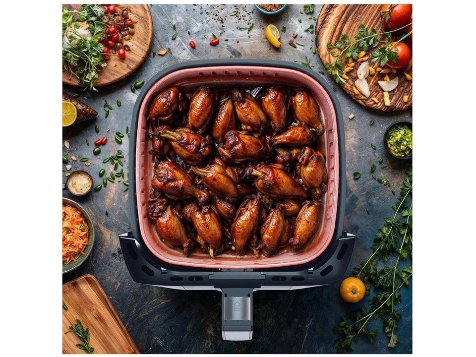 Air Fryer Britânia Redestone BFR50 Preto com Timer 5,2L - 9