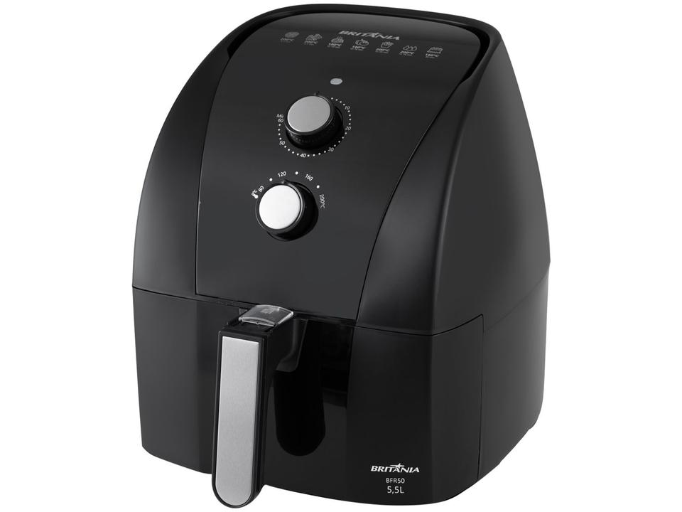 Air Fryer Britânia Redestone BFR50 Preto com Timer 5,2L - 11