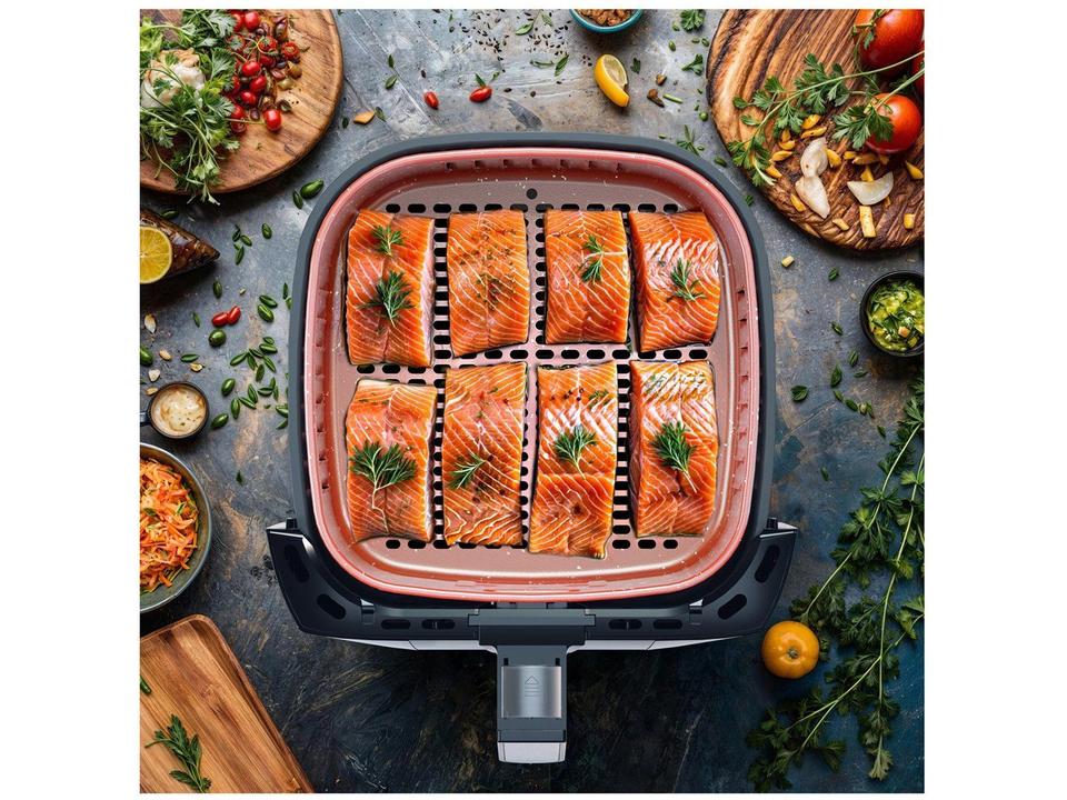 Air Fryer Britânia Redestone BFR50 Preto com Timer 5,5L - 8