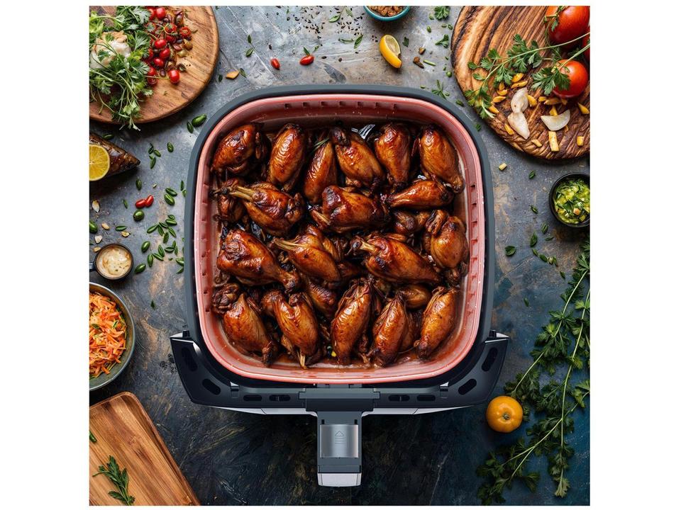 Air Fryer Britânia Redstone BFR50 Preto com Timer 5,5L - 9