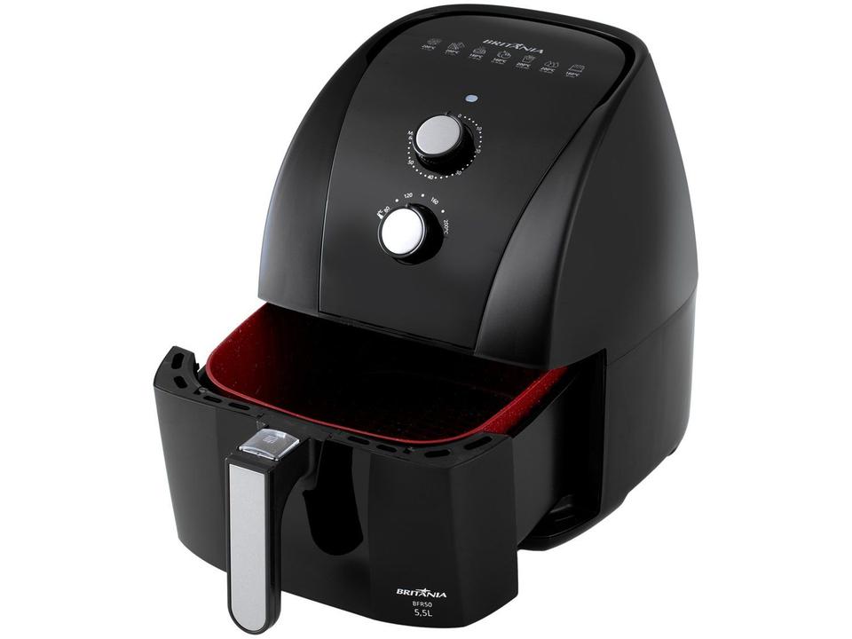 Air Fryer Britânia Redstone BFR50 Preto com Timer 5,5L - 15