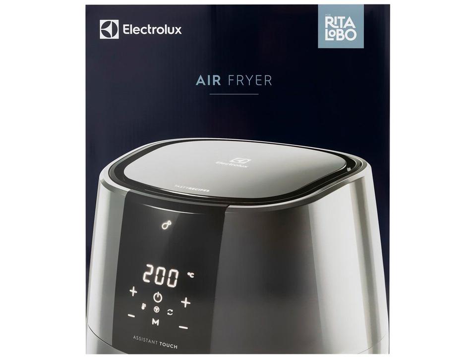 Air Fryer Electrolux Digital Experience EAF20 Cinza 3,2L Com Função Virar 1400W por Rita Lobo - 16