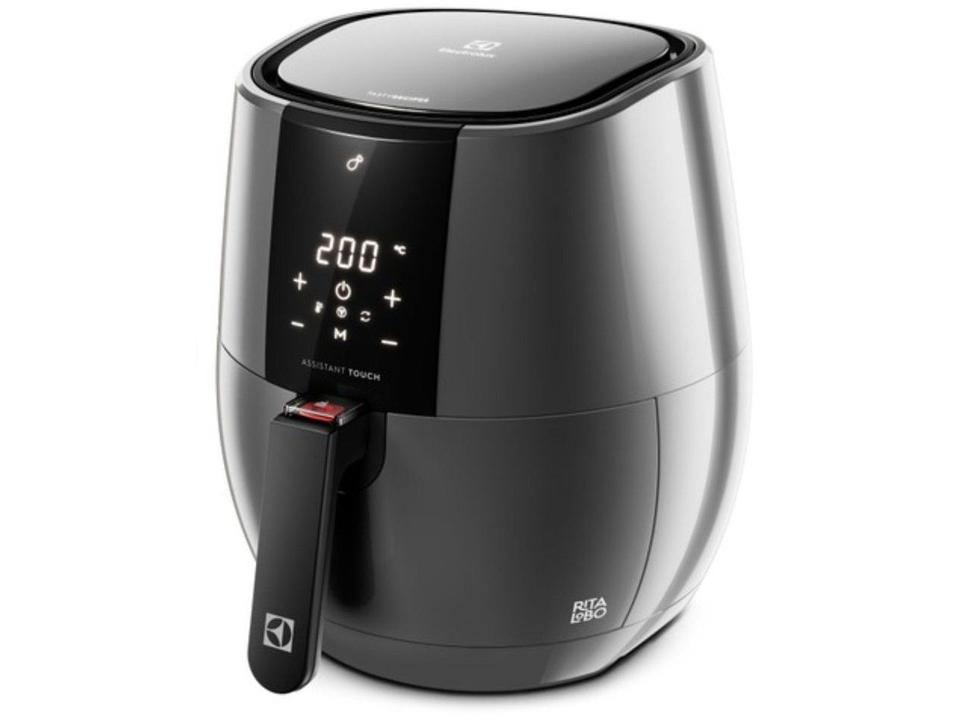 Air Fryer Electrolux Digital Experience EAF20 Cinza 3,2L Com Função Virar 1400W por Rita Lobo - 2