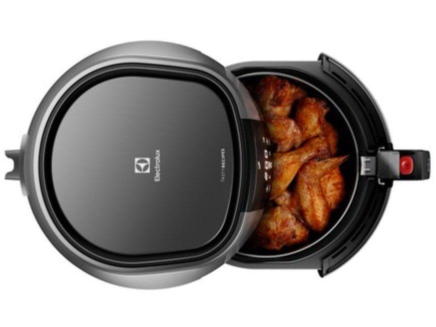 Air Fryer Electrolux Digital Experience EAF20 Cinza 3,2L Com Função Virar 1400W por Rita Lobo - 5
