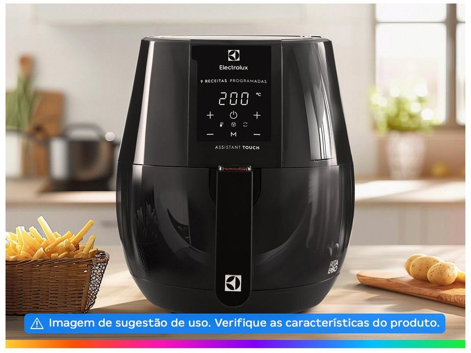 Air Fryer Electrolux Digital Experience EAF20 Preto 3,2L Com Função Virar 1400W por Rita Lobo - 10