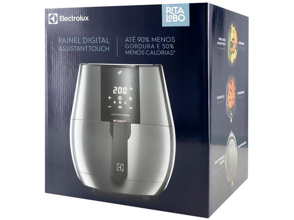 Air Fryer Electrolux Digital Experience EAF20 Preto 3,2L Com Função Virar 1400W por Rita Lobo - 15