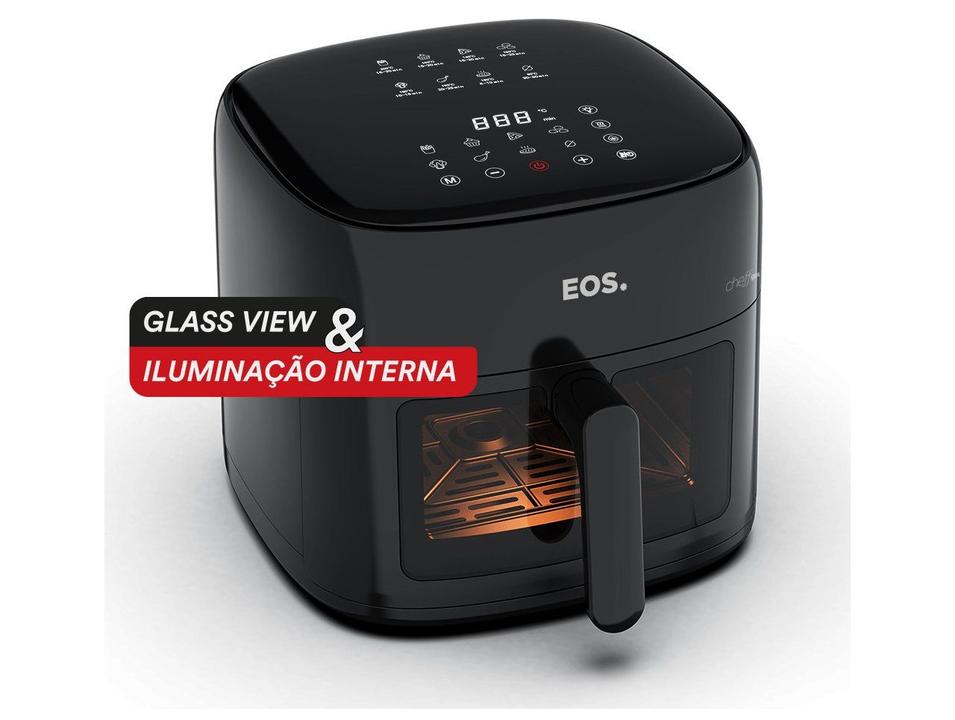 Air Fryer EOS Cheff Gourmet EAF08P 8,2L Digital Preta - 6