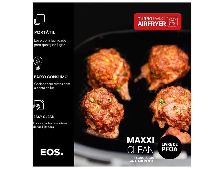 Air Fryer EOS Cheff Gourmet EAF08P 8,2L Digital Preta - 4