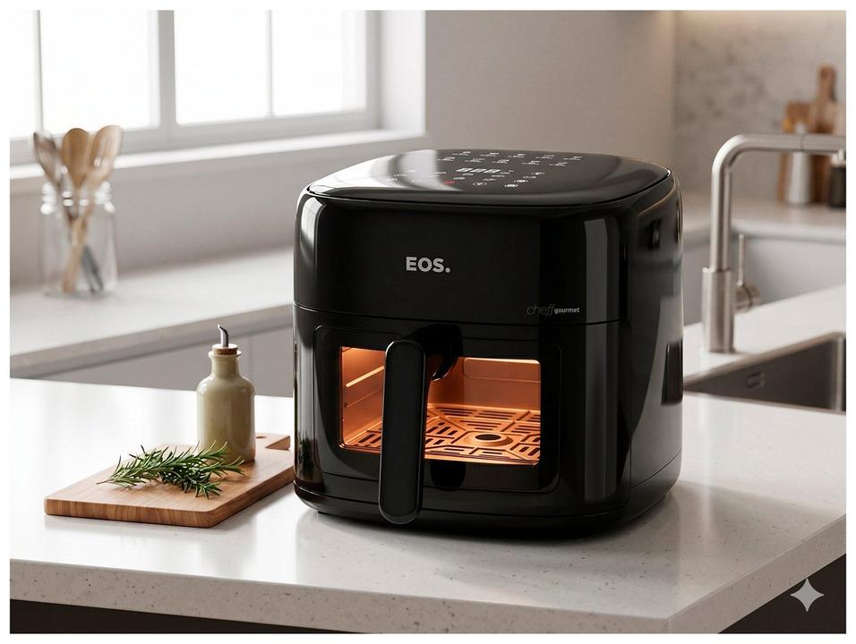 Air Fryer EOS Cheff Gourmet EAF08P 8,2L Digital Preta - 2
