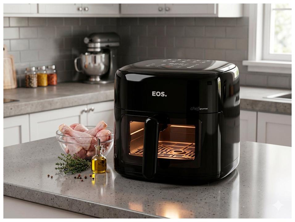 Air Fryer EOS Cheff Gourmet EAF60P 6,2L Digital Preta - 2