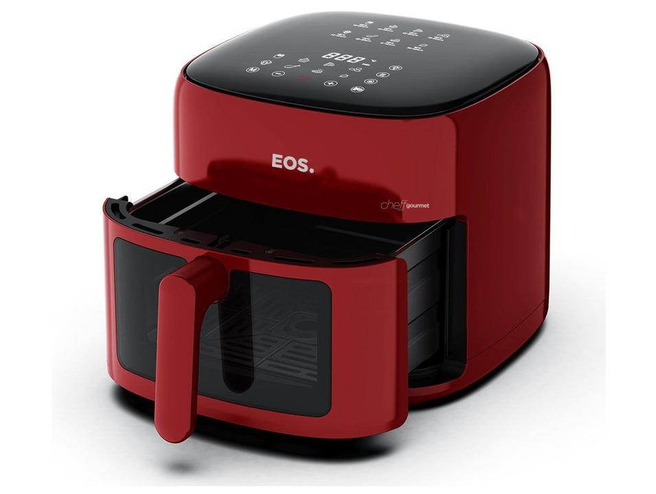 Air Fryer EOS Cheff Gourmet EAF60V 6,2L Digital Vermelha - 4