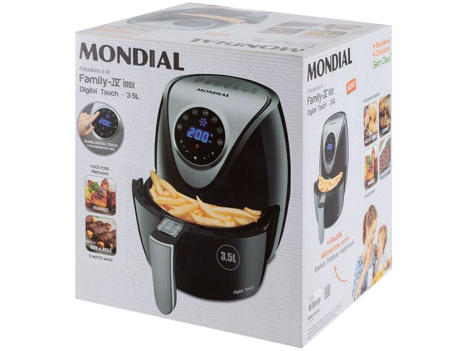 Air Fryer Mondial AF-30-DI Preto 3,5L com Timer - 15