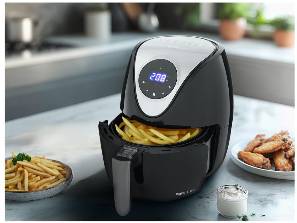Air Fryer Mondial AF-30-DI Preto 3,5L com Timer - 2