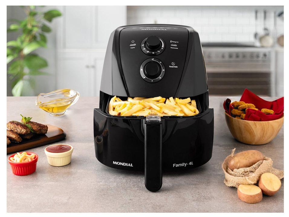 Air Fryer Mondial AFN-40-BF Preta com Timer - 2