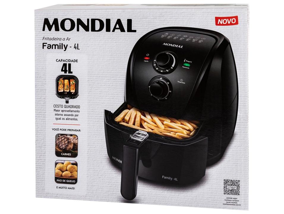 Air Fryer Mondial AFN-40-BF Preta com Timer - 18