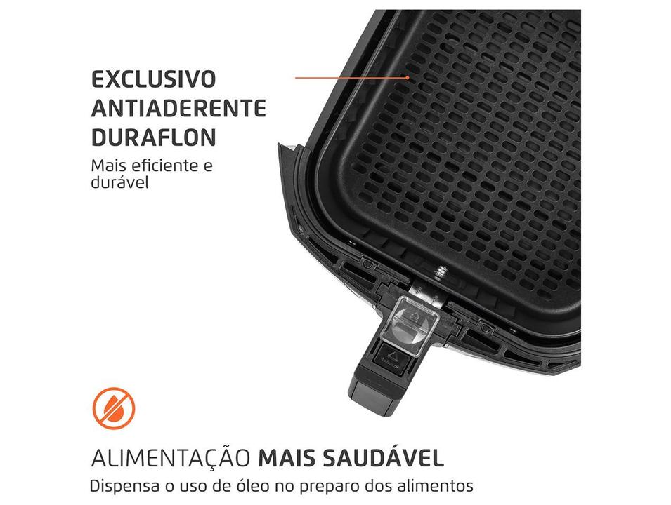 Air Fryer Mondial AFN-40-BF Preta com Timer - 9