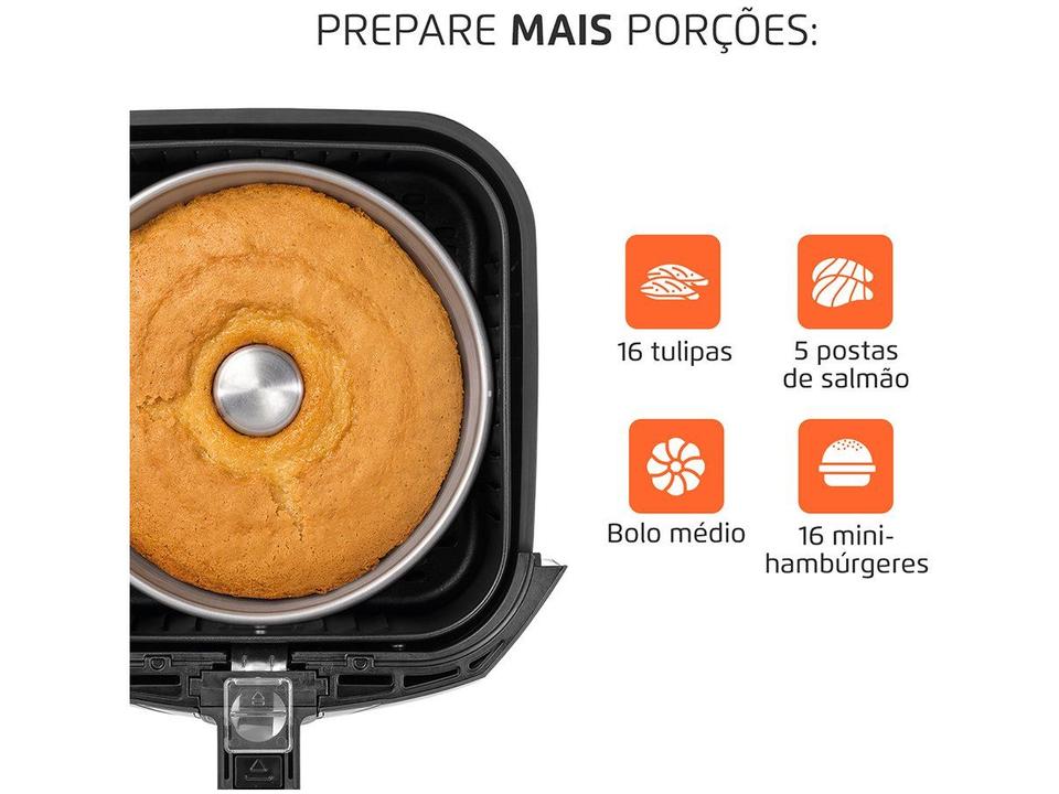 Air Fryer Mondial AFN-40-BF Preta com Timer - 4