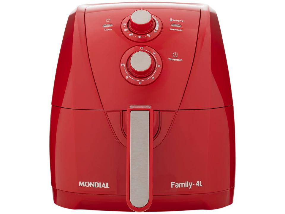 Air Fryer Mondial AFN40FR Vermelha 4L com Timer - 11