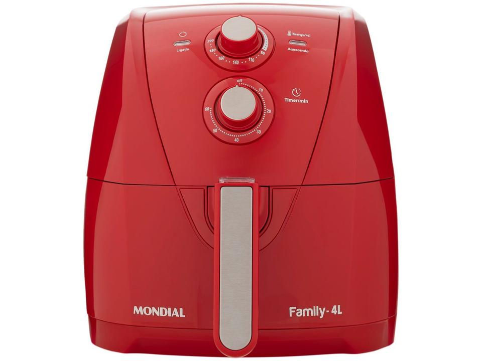 Air Fryer Mondial AFN40FR Vermelha 4L com Timer - 11