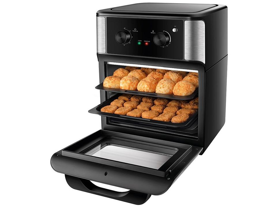 Air Fryer Mondial AFON-12L-AB Preta com Forno 5L - 1