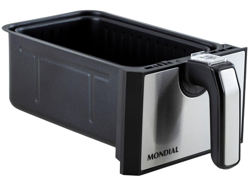 Air Fryer Mondial Dual Duplo Cesto Preto e Inox 8L com Timer AFD-01-BI - 17