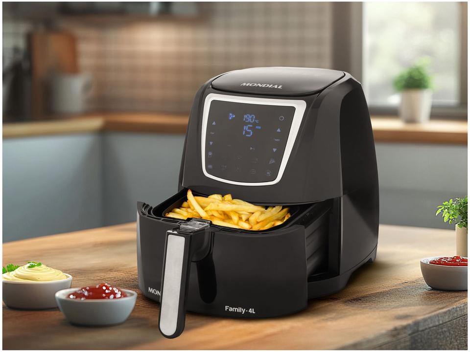 Air Fryer Mondial Family AFN-40-DI Preto 4L - 2