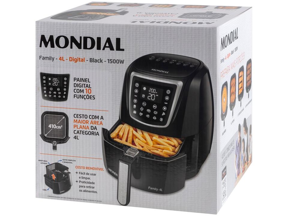 Air Fryer Mondial Family AFN-40-DI Preto 4L - 17
