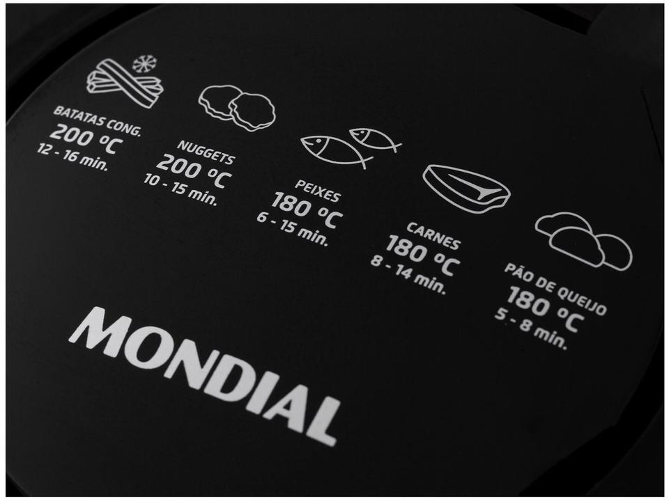Air Fryer Mondial Family Inox I 4L com Timer - 9