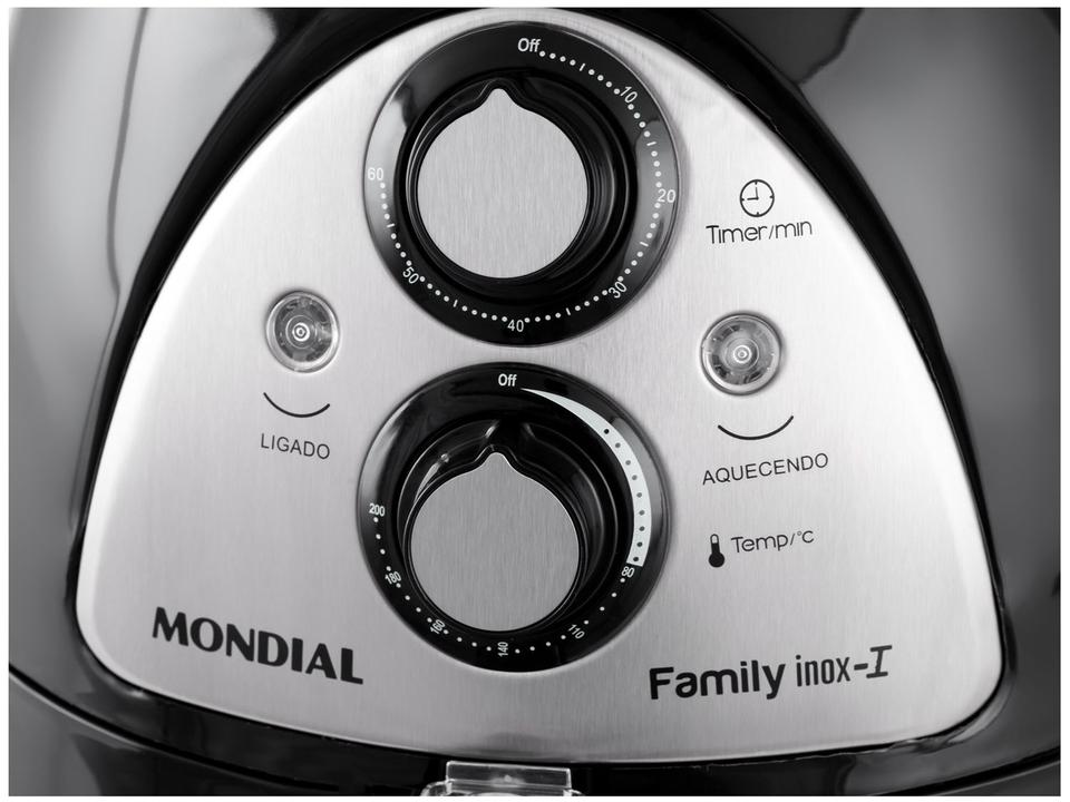 Air Fryer Mondial Family Inox I 4L com Timer - 7