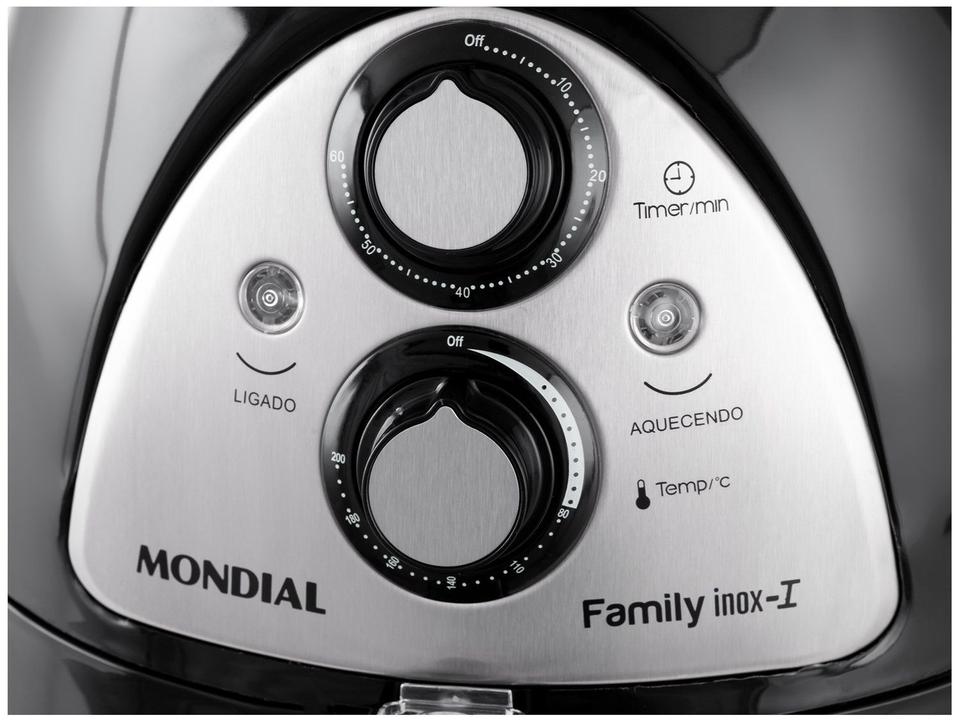 Air Fryer Mondial Family Inox I 4L com Timer - 7