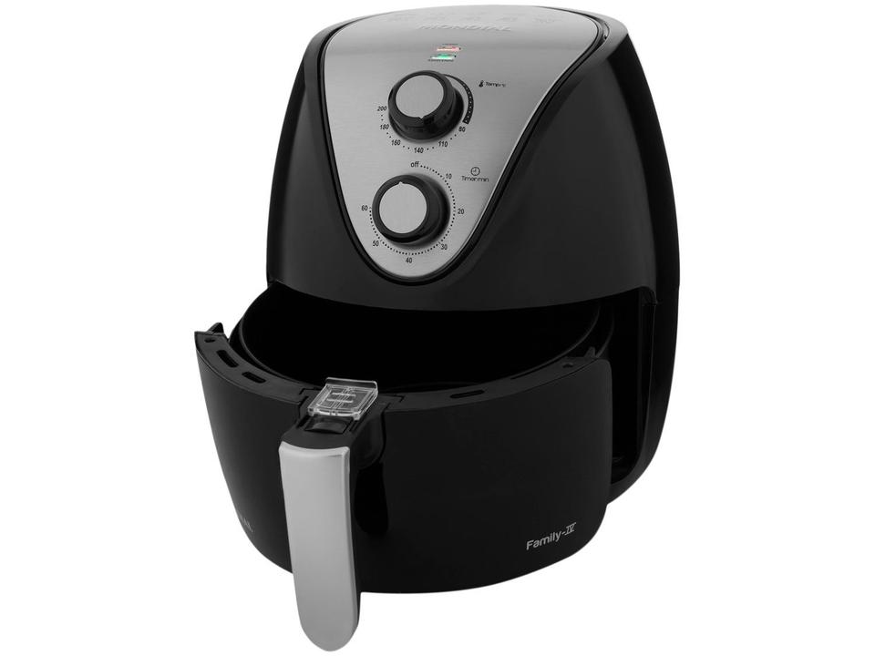 Air Fryer Mondial Family-IV AF-30I Preto e Inox 3,5L com Timer - 11