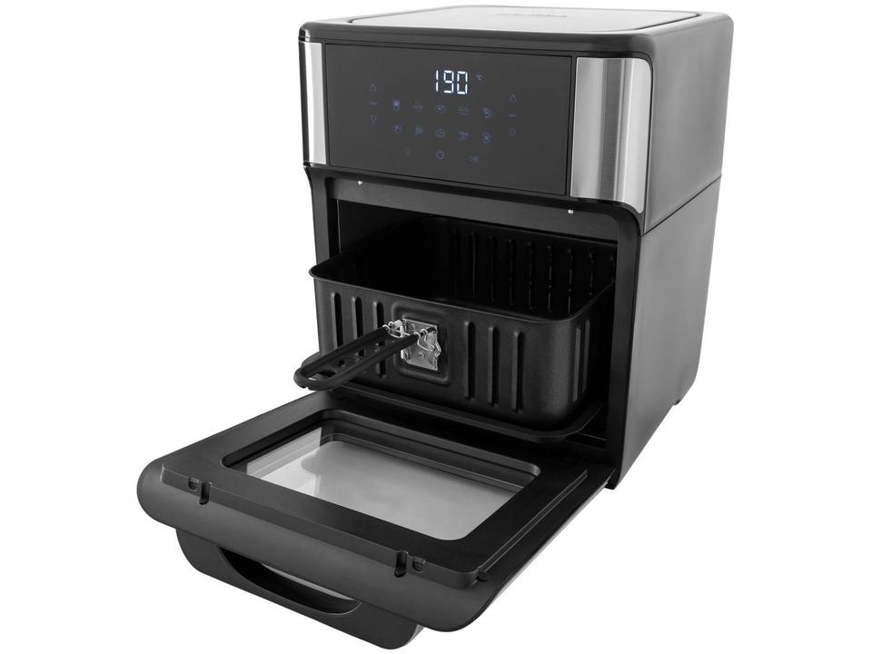 Air Fryer Mondial Forno Oven AFON-12L-BI Preto e Inox 12L - 10
