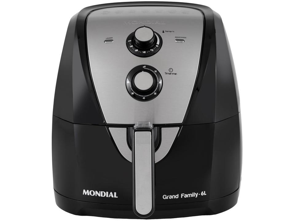 Air Fryer Mondial Grand Family AFN-60-BI Preta 6L - 11