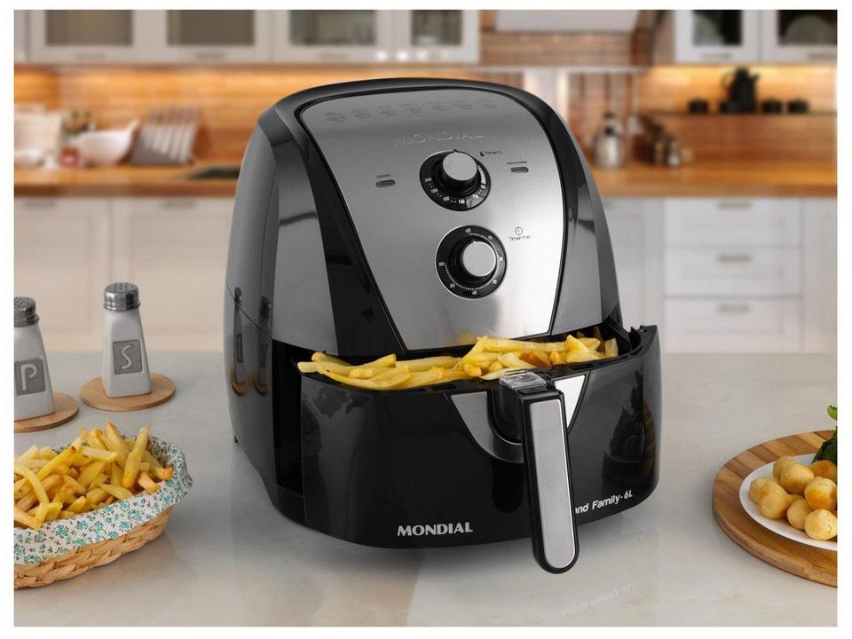 Air Fryer Mondial Grand Family AFN-60-BI Preto 6L - 2