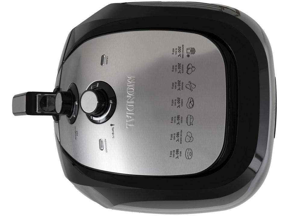 Air Fryer Mondial Grand Family AFN-60-BI Preto 6L - 14