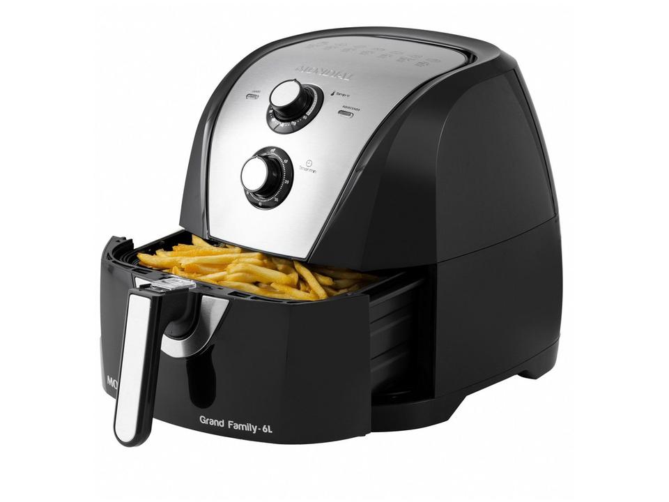 Air Fryer Mondial Grand Family AFN-60-BI Preto 6L - 13