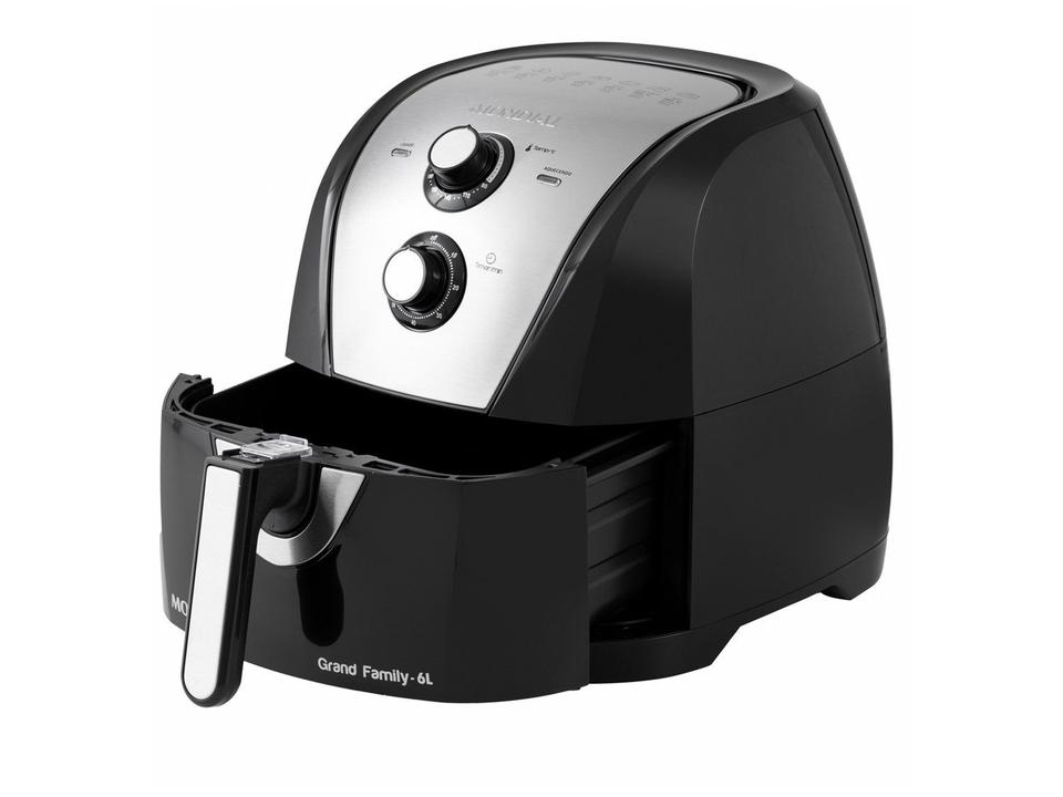 Air Fryer Mondial Grand Family AFN-60-BI Preto 6L - 12