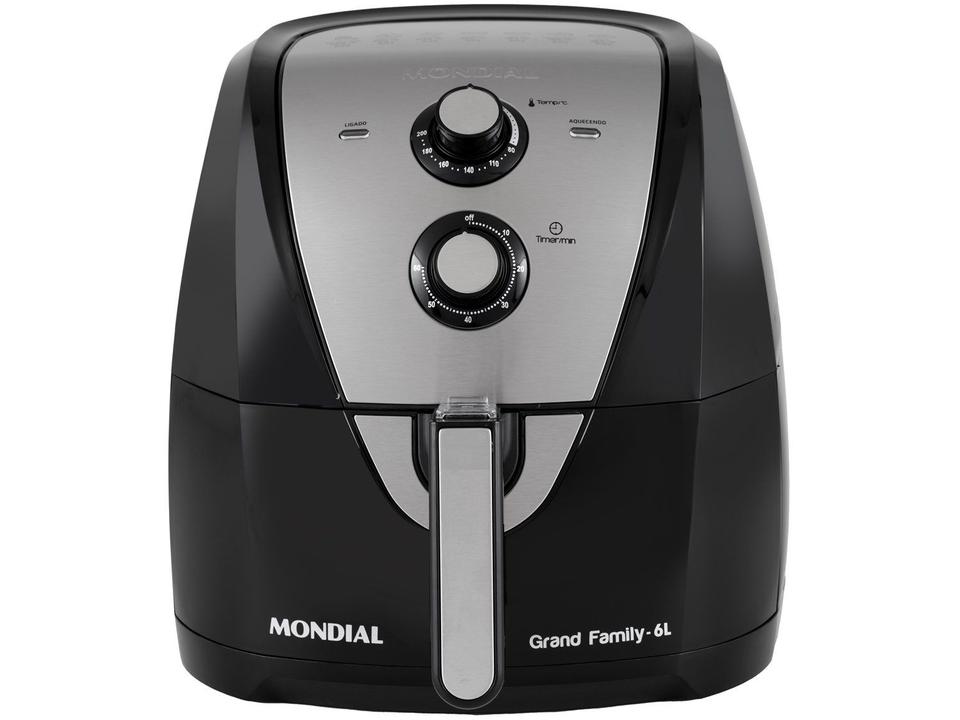Air Fryer Mondial Grand Family AFN-60-BI Preto 6L - 11