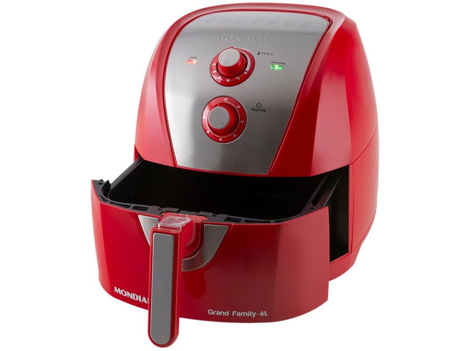 Air Fryer Mondial Grand Family AFN-60-RI Vermelha 6L - 12