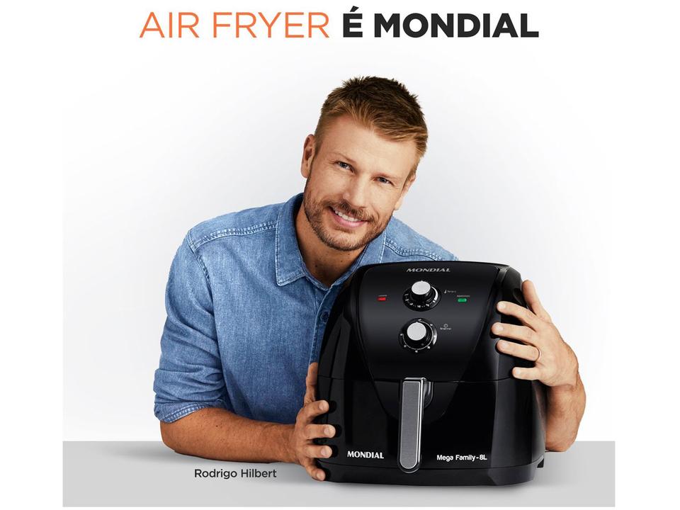 Air Fryer Mondial Mega Family AFN-80-FB Preto 8L - 3