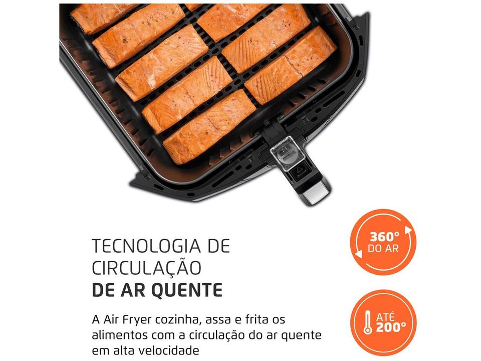 Air Fryer Mondial Mega Family AFN-80-FB Preto 8L - 7