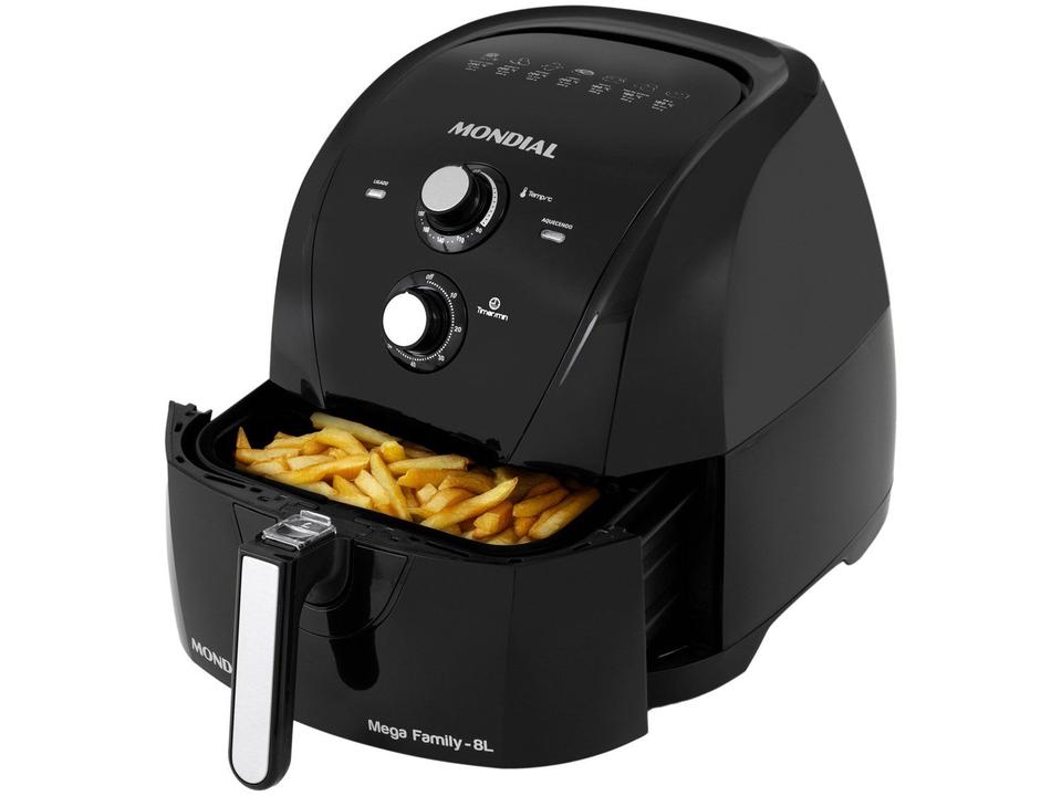 Air Fryer Mondial Mega Family AFN-80-FB Preto 8L - 14